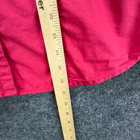 Harley Davidson Shirt Womens Large Pink Pearl Snap Embroidered Studded Bikercore - Picture 11 of 16